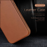 Dux Ducis iPhone 14 Pro Cover Naples Series MagSafe Lysebrun