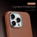 Dux Ducis iPhone 14 Pro Cover Naples Series MagSafe Lysebrun