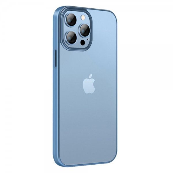 X-Level iPhone 14 Pro Cover Nature Color Series Blå