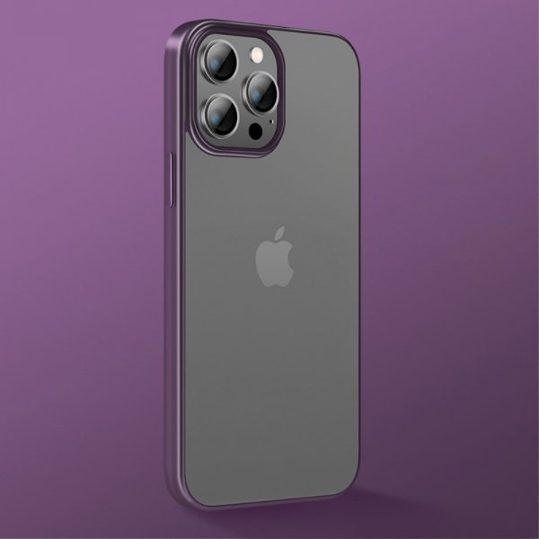 X-Level iPhone 14 Pro Cover Nature Color Series Lilla