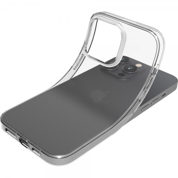 Puro iPhone 14 Pro Cover Nude Transparent