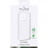 Puro iPhone 14 Pro Cover Nude Transparent