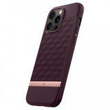 Caseology iPhone 14 Pro Cover Parallax Mag Burgundy Bean