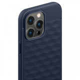 Caseology iPhone 14 Pro Cover Parallax Mag Midnight Blue