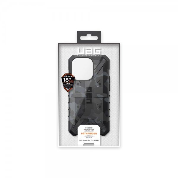 Urban Armor Gear (UAG) iPhone 14 Pro Cover Pathfinder SE Midnight Camo