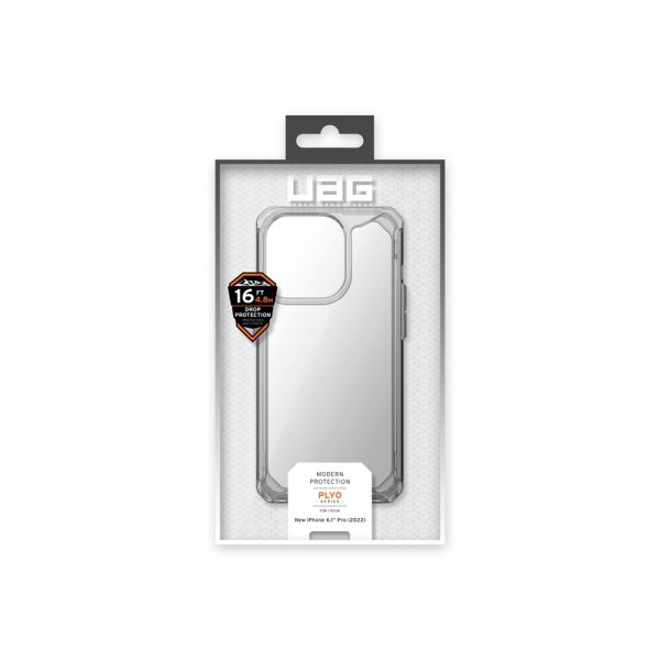 Urban Armor Gear (UAG) iPhone 14 Pro Cover Plyo Ash
