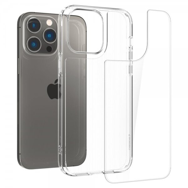 Spigen iPhone 14 Pro Cover Quartz Hybrid Crystal Clear