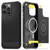 Spigen iPhone 14 Pro Cover Rugged Armor MagFit Mat Sort