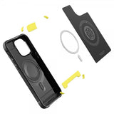 Spigen iPhone 14 Pro Cover Rugged Armor MagFit Mat Sort