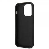 Karl Lagerfeld iPhone 14 Pro Cover Saffiano Karl Sort