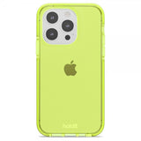 Holdit iPhone 14 Pro Cover Seethru Acid Green