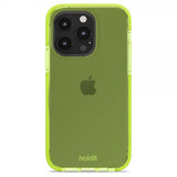Holdit iPhone 14 Pro Cover Seethru Acid Green