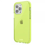 Holdit iPhone 14 Pro Cover Seethru Acid Green