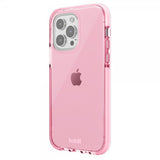 holdit iPhone 14 Pro Cover Seethru Bright Pink