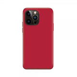 Xqisit iPhone 14 Pro Skal Silikonecover Rød