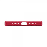Xqisit iPhone 14 Pro Skal Silikonecover Rød