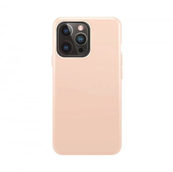Xqisit iPhone 14 Pro Cover Silikone Sand