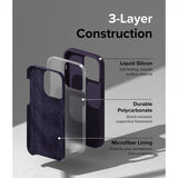 Ringke iPhone 14 Pro Cover Silikone Deep Purple