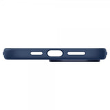 Spigen iPhone 14 Pro Cover Silicone Fit MagFit Navy Blue