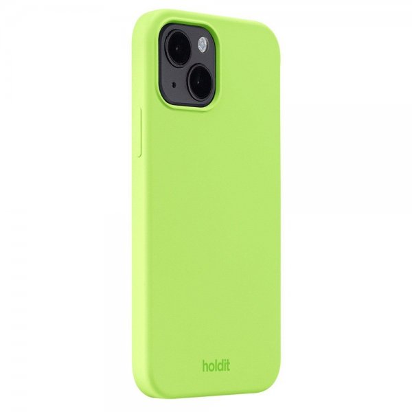 holdit iPhone 13/iPhone 14 Cover Silikone Acid Green