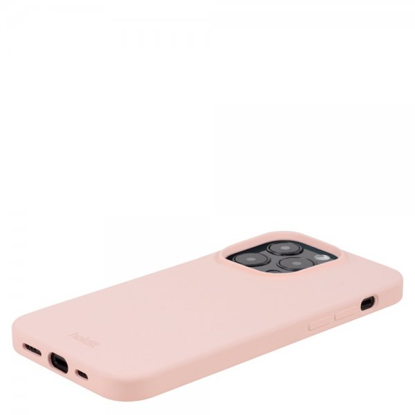holdit iPhone 14 Pro Cover Silikone Blush Pink