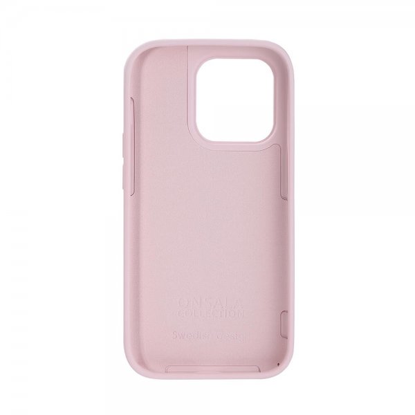 Onsala iPhone 14 Pro Cover Silikone Chalk Pink