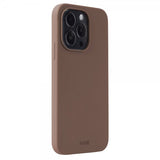 holdit iPhone 14 Pro Cover Silikone Dark Brown