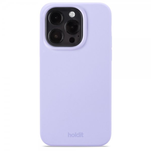 holdit iPhone 14 Pro Cover Silikone Lavender