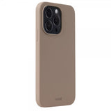 holdit iPhone 14 Pro Cover Silikone Mocha Brown
