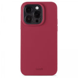 holdit iPhone 14 Pro Cover Silikone Red Velvet