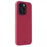 holdit iPhone 14 Pro Cover Silikone Red Velvet