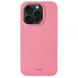 holdit iPhone 14 Pro Cover Silikone Rouge Pink