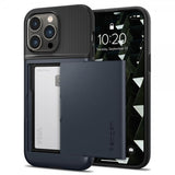 Spigen iPhone 14 Pro Cover Slim Armor CS Metal Slate