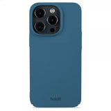 Holdit iPhone 14 Pro Cover Slim Case Denim Blue