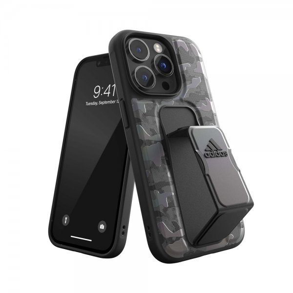 Adidas iPhone 14 Pro Cover SP Grip Case Camo Sort