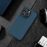 Nillkin iPhone 14 Pro Cover Super Frosted Shield Pro Blå