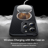 Baseus iPhone 14 Pro Cover Synthetic Fiber MagSafe Sort