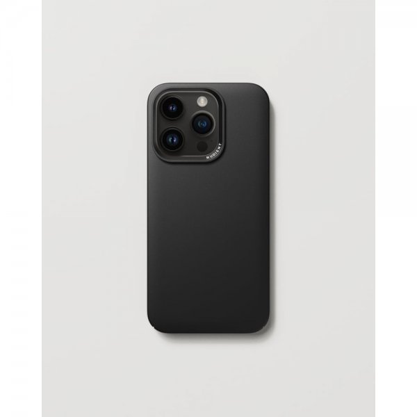 Nudient iPhone 14 Pro Cover Thin Case MagSafe Ink Black