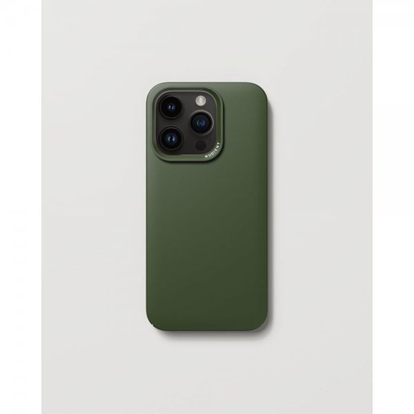 Nudient iPhone 14 Pro Cover Tyndt Cover MagSafe Pine Green