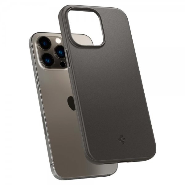 Spigen iPhone 14 Pro Cover Thin Fit Gunmetal