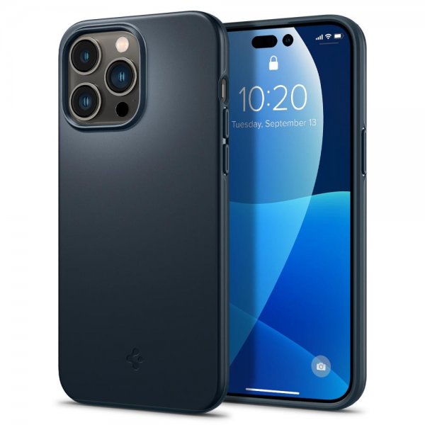 Spigen iPhone 14 Pro Cover Thin Fit Metal Slate