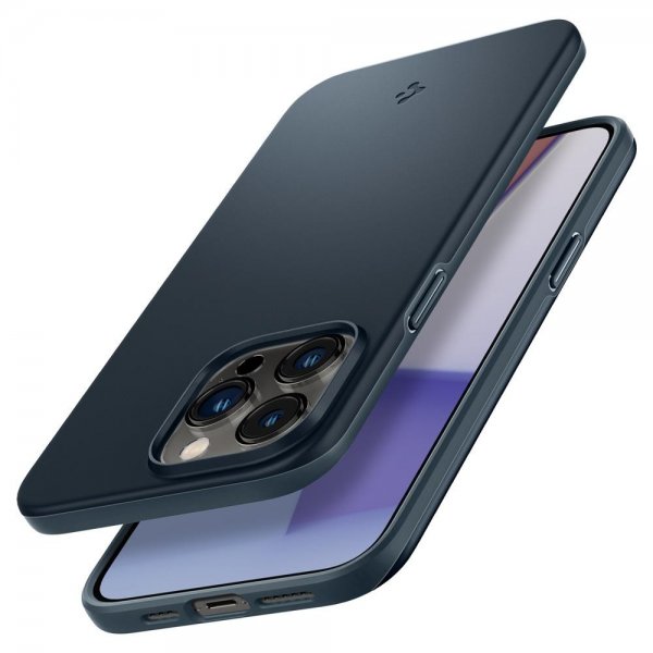 Spigen iPhone 14 Pro Cover Thin Fit Metal Slate
