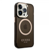 Guess iPhone 14 Pro Cover Translucent MagSafe Sort