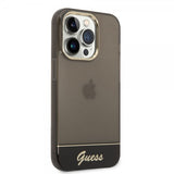 Guess iPhone 14 Pro Cover Translucent Sort