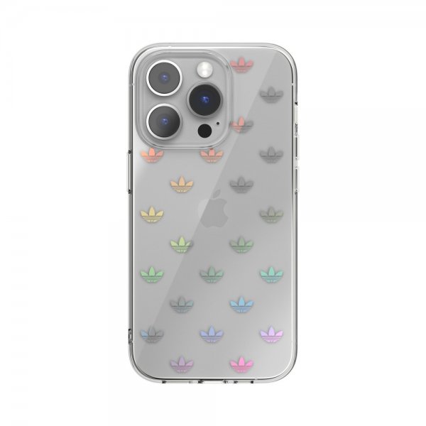 Adidas iPhone 14 Pro Skal Trefoil Clear Case Transparent