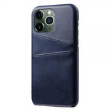 iPhone 14 Pro Cover To Kortlommer Blå