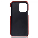 iPhone 14 Pro Cover To Kortlommer Rød