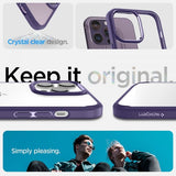 Spigen iPhone 14 Pro Cover Ultra Hybrid Deep Purple