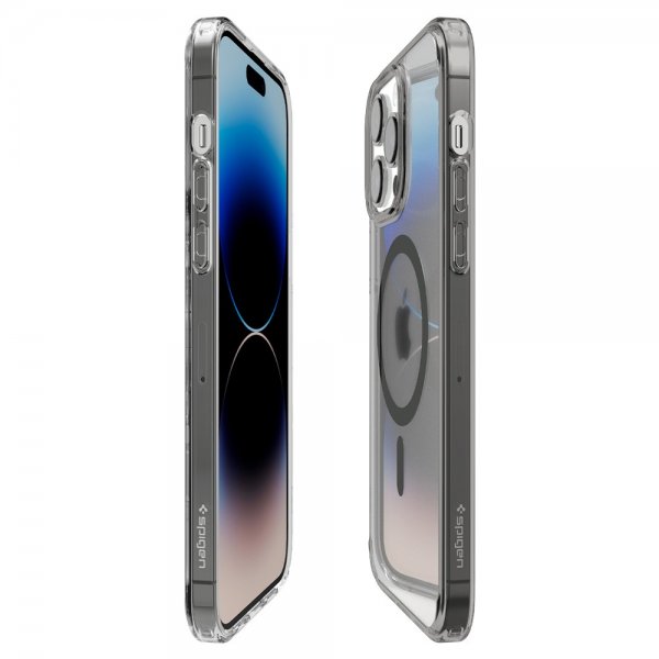 Spigen iPhone 14 Pro Cover Ultra Hybrid MagFit Frost Black