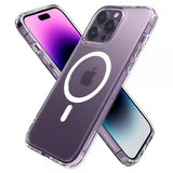 Spigen iPhone 14 Pro Cover Ultra Hybrid MagFit Frost Clear